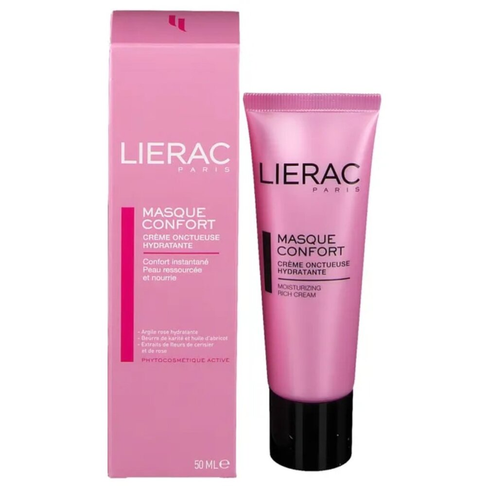 LIERAC Comfort Mask -Moisturizing Rich Cream 50ml New in Box
